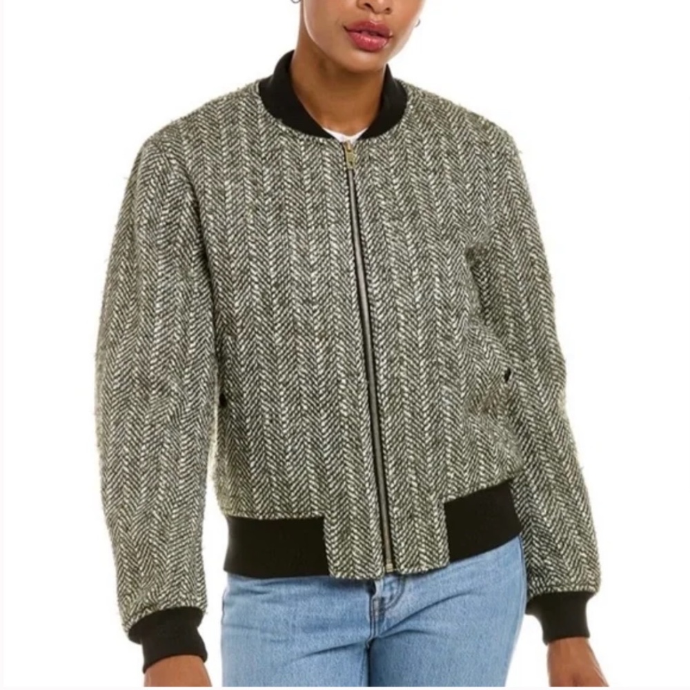 Rag & Bone – Manston Herringbone Bomber Jacket NWT SIZE M